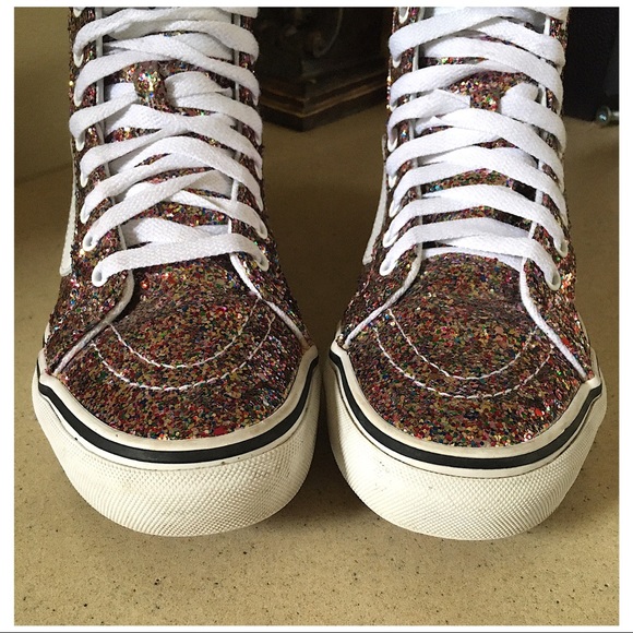 VANS CHUNKY GLITTER SK8-HI REISSUE - Picture 7 of 11